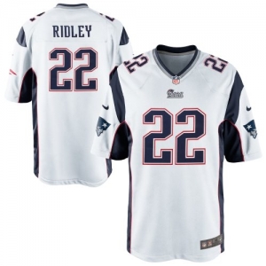 Nike Stevan Ridley New England Patriots Youth Game Jersey - Whit