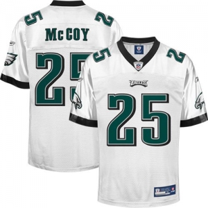 Reebok LeSean McCoy Philadelphia Eagles Replica Jersey - White