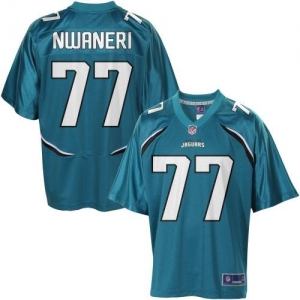 Pro Line Men's Jacksonville Jaguars Uche Nwaneri Team Color Jers