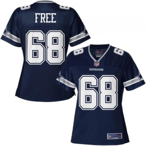 Pro Line Women's Dallas Cowboys Doug Free Team Color Jersey