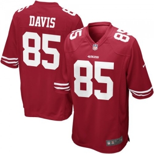 Nike Men's San Francisco 49ers Vernon Davis Team Color Game Jers