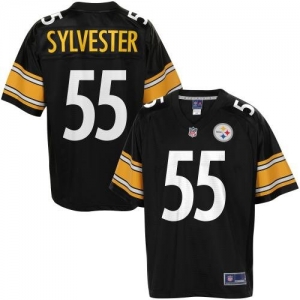 Pro Line Men's Pittsburgh Steelers Stevenson Sylvester Team Colo