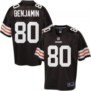 Pro Line Men's Cleveland Browns Travis Benjamin Team Color Jerse