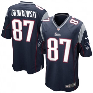 Nike Rob Gronkowski New England Patriots Youth Game Jersey - Nav