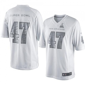 Nike Super Bowl XLVII Game Youth Jersey - White