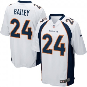 Nike Champ Bailey Denver Broncos Game Jersey - White