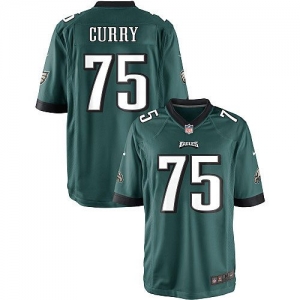 Nike Vinny Curry Philadelphia Eagles Youth Game Jersey - Midnigh