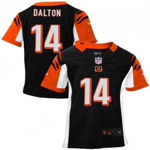 Nike Andy Dalton Cincinnati Bengals Toddler Game Jersey - Black/