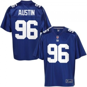 Pro Line Men's New York Giants Marvin Austin Team Color Jersey