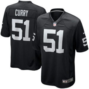 Nike Aaron Curry Oakland Raiders Youth Game Jersey - Black