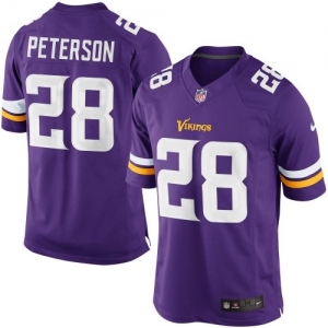 Nike Adrian Peterson Minnesota Vikings Limited Jersey - Purple