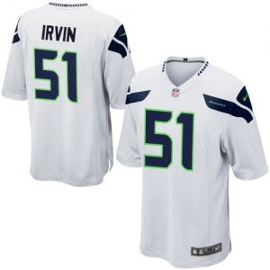 Nike Bruce Irvin Seattle Seahawks Youth Game Jersey - White