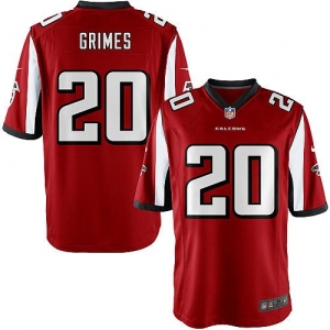 Nike Brent Grimes Atlanta Falcons Youth Game Jersey - Red