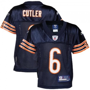 Reebok Jay Cutler Chicago Bears Toddler Replica Jersey - Navy Bl