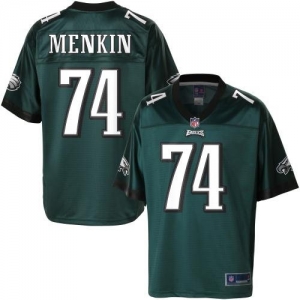 Pro Line Men's Philadelphia Eagles Nate Menkin Team Color Jersey