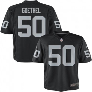 Nike Youth Oakland Raiders Travis Goethel Team Color Game Jersey