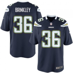 Nike Youth San Diego Chargers Curtis Brinkley Team Color Game Je